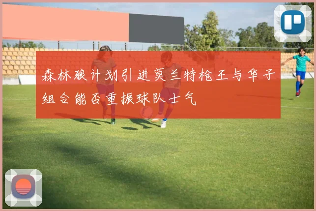 森林狼计划引进莫兰特枪王与华子组合能否重振球队士气